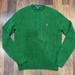 Polo by Ralph Lauren Forest Green Crewneck Sweater